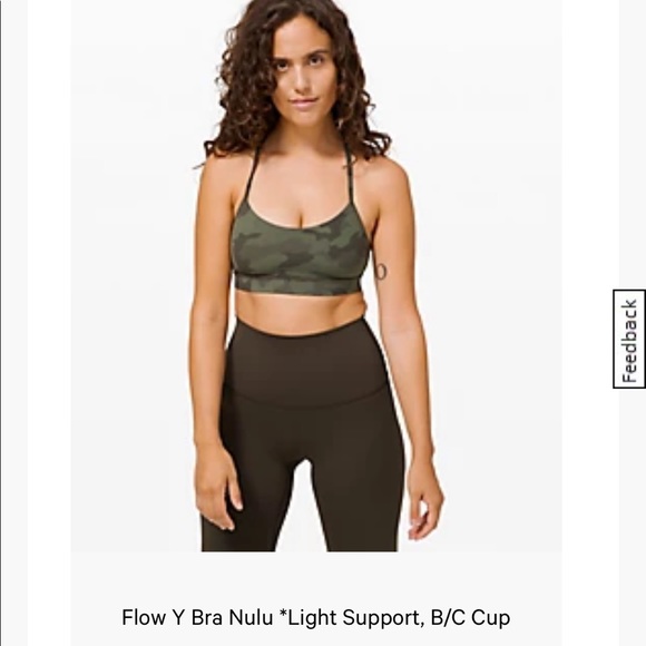 Lululemon Flow Y bra - Picture 1 of 2